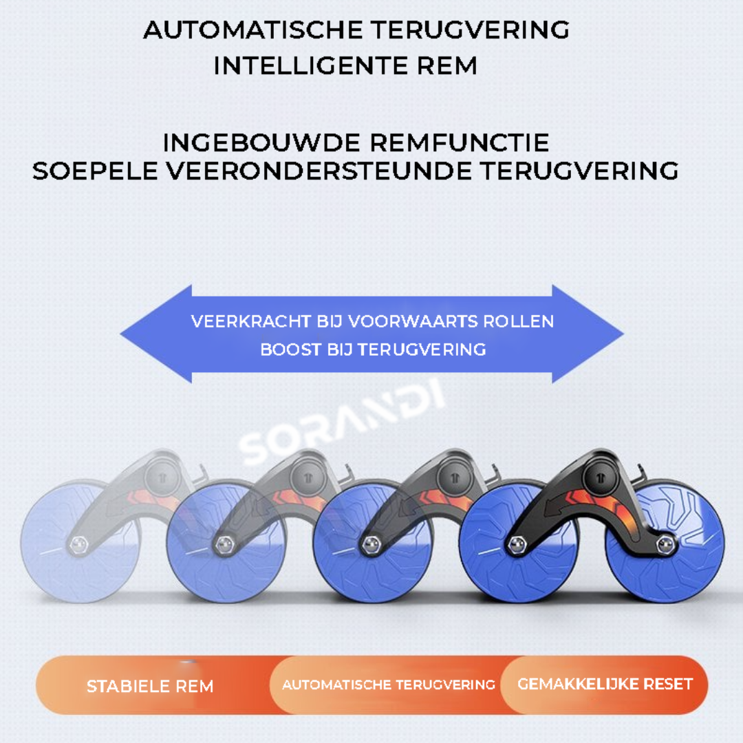 HeavyPower™️ | Abdominale Wielroller die je buikspieren in vuur en vlam zet!